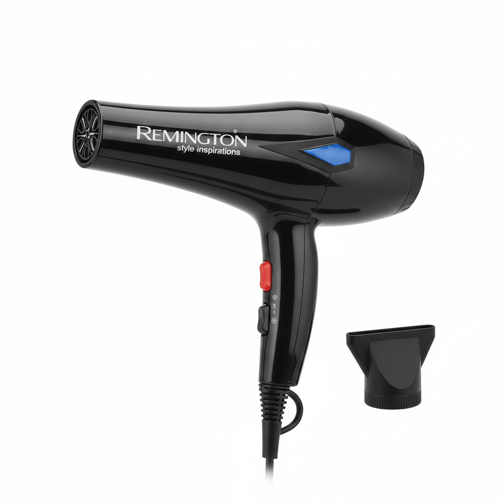 Remington 5000W Hair Dryer | Style Inspirations Series | Concentrator Nozzle | Salon-Quality Results
