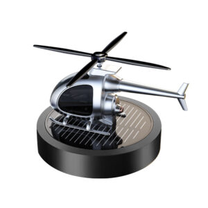 Solar Power Helicopter Car Perfume – Automatic Rotating Air Freshener