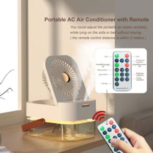 3 In 1 Portable Fan Air Conditioner Humidifier Cooling USB Fan SKU: WB-1104