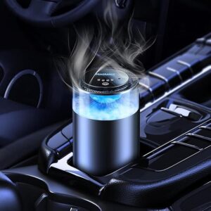 LED Cloud Mist Aromatherapy Diffuser – Rechargeable Car Essential Oil Humidifier with RGB Lights & Sound Sync
