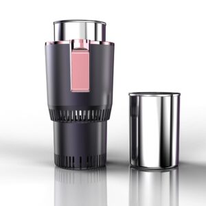 2-in-1 Heating & Cooling Car Cup Holder – Portable Beverage Temperature Control