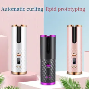 Automatic Hair Curler - USB Charging Portable Wireless Ceramic Curling Iron