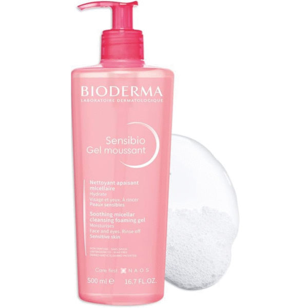 Bioderma Sensibio Gentle Soothing Micellar Cleansing Foaming Gel - 500ml