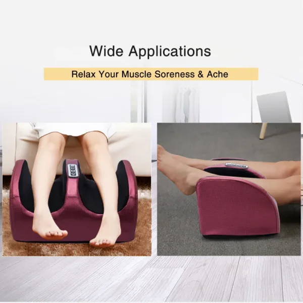 Electric Foot Massager with Heating Therapy & Hot Compression – Ultimate Relaxation for Your Feet