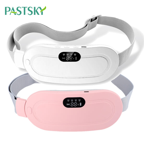 Electric Period Cramp Massager Vibrating Heating Belt - Relief for Menstrual Pain