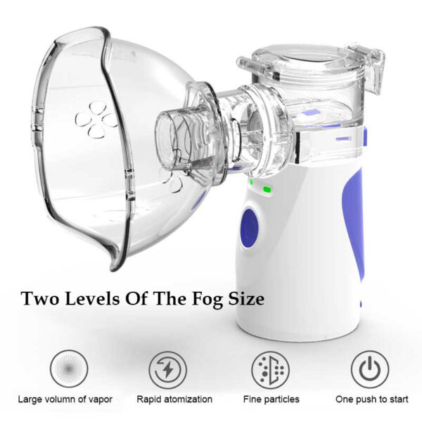Mini Handheld Portable Inhale Nebulizer - Convenient and Quiet Inhalation Therapy
