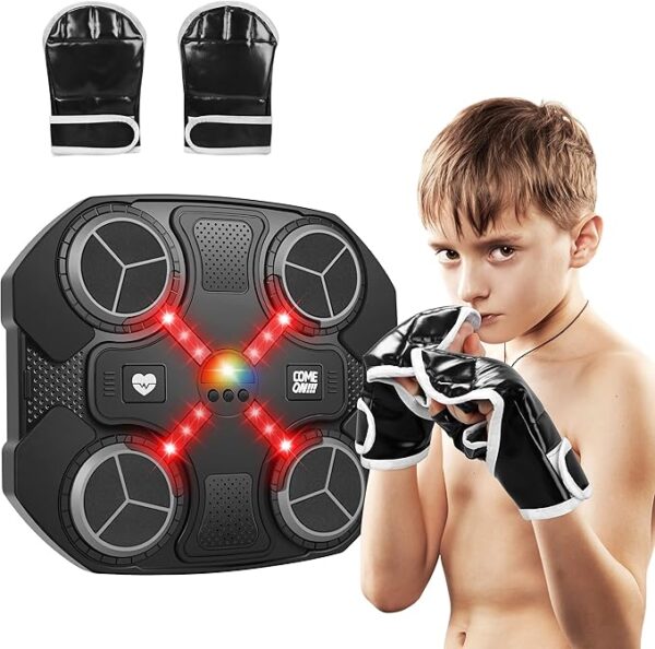 Kids' Interactive Music Boxing Machine