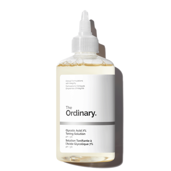 The Ordinary Glycolic Acid 7% Toning Solution - Pimple Marks Lightening & Skin Revitalization