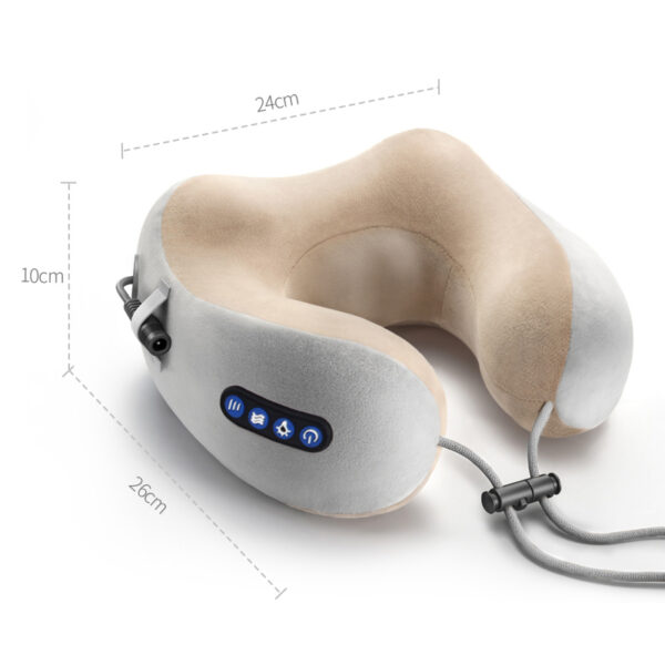 U Shaped Massage Pillow - Comfort and Relief for Neck and Shoulders