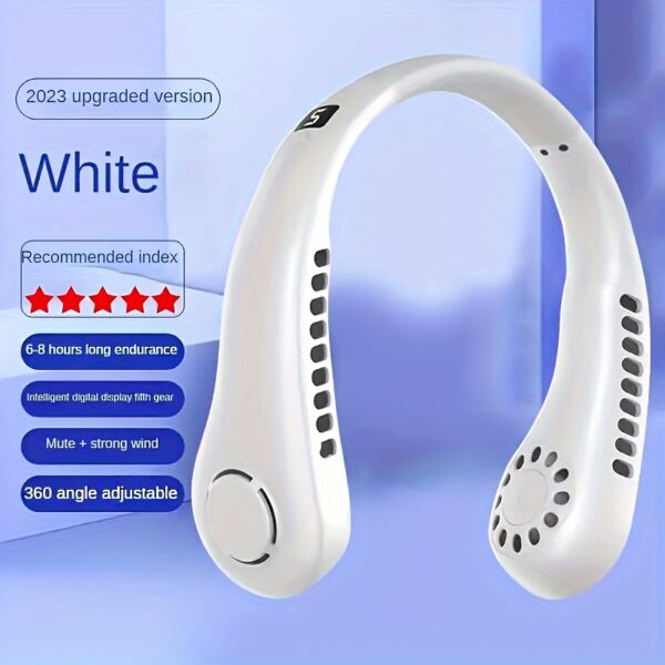 Wireless Neck Hanging Fan - Ultimate Portable Cooling Solution