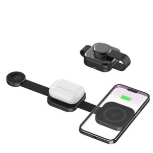3-in-1 Wireless Charger for Apple Devices – Fast, Convenient, and Organized Charging