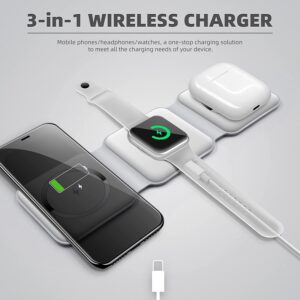 3-in-1 Wireless Charging Pad – All-in-One Convenience for Your Devices