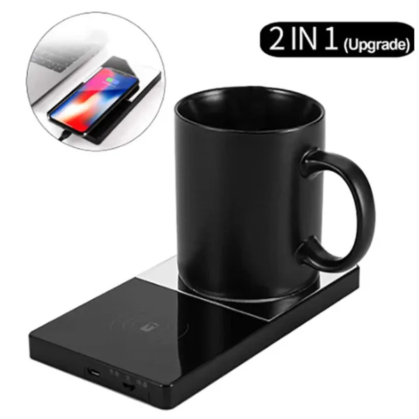 2-in-1 Wireless Charging Mug Warmer