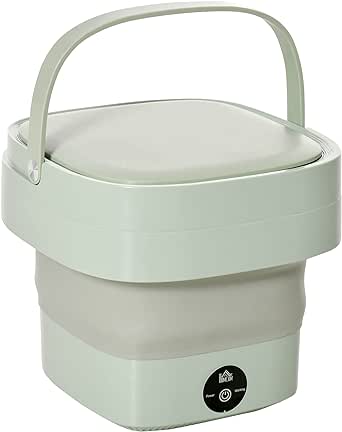 Foldable Mini Laundry Machine | Portable Collapsible Washer for Travel & Small Spaces