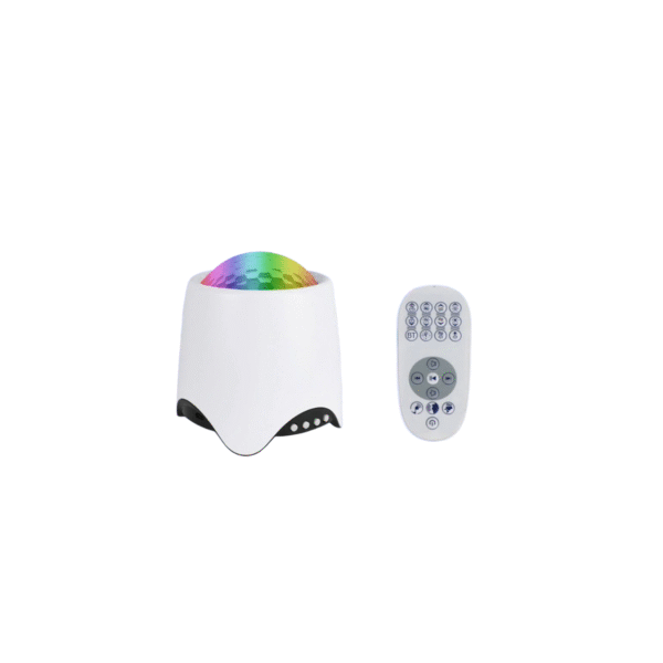 4-Color Ocean Wave Projector with Bluetooth & Voice Control