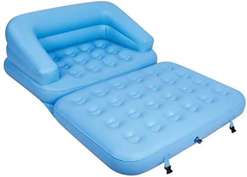 5-in-1 Air Sofa Bed | Portable Inflatable Couch with Electric Pump