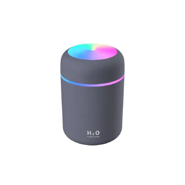 300ml Mini Cool Mist Humidifier with Colorful Night Light