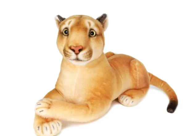 Majestic Lion Plush Toy - 30cm Soft & Cuddly Stuffed Animal for Kids