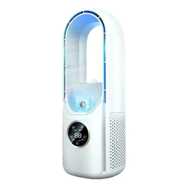 Air Bladeless Fan | 3-in-1 Cooling, Humidification & Air Filtration System