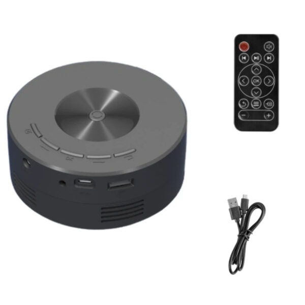 Home HD Portable Pocket Projector with Multi-Connectivity
