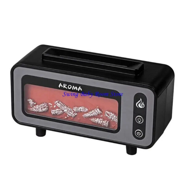 Aroma Fireplace Air Humidifier | Dual Mist & Fragrance Diffuser with Cozy Ambiance