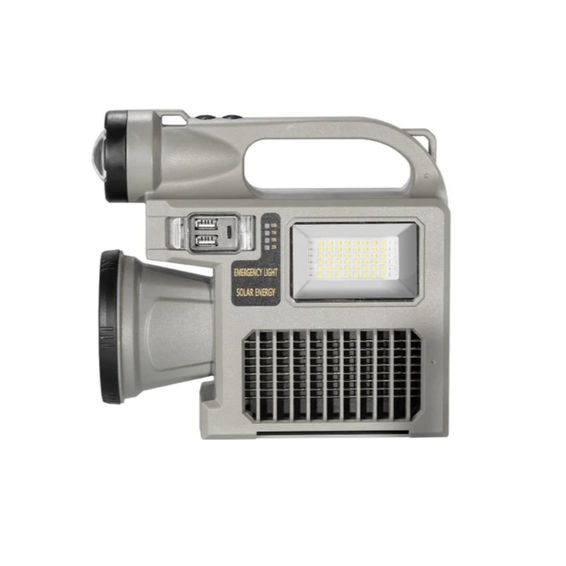 Multifunctional Solar Searchlight & Mosquito Trap – 3-in-1 Outdoor Companion