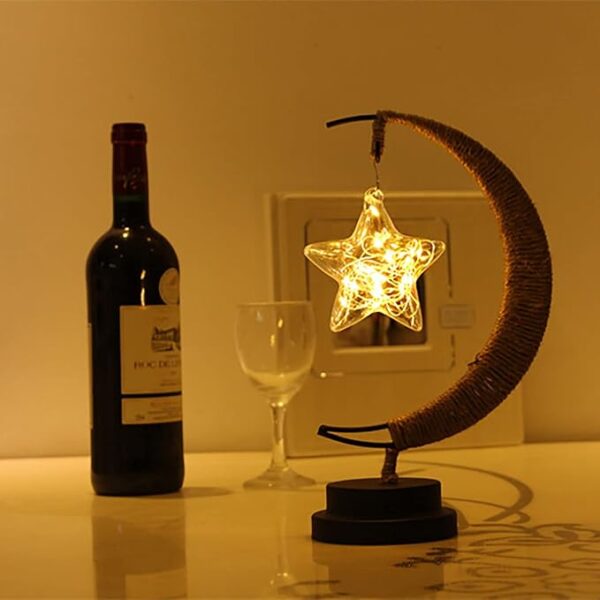 LED Star Moon Lamp – Magical Night Light & Decor