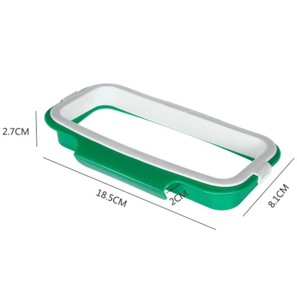 Towel & Trash Bag Holder – Dual-Purpose Kitchen Organizer