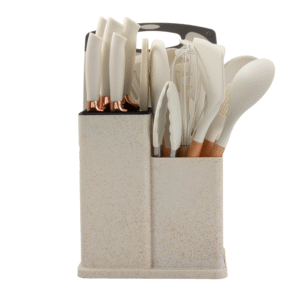 19-Piece Kitchen Set – Complete Utensil & Knife Collection