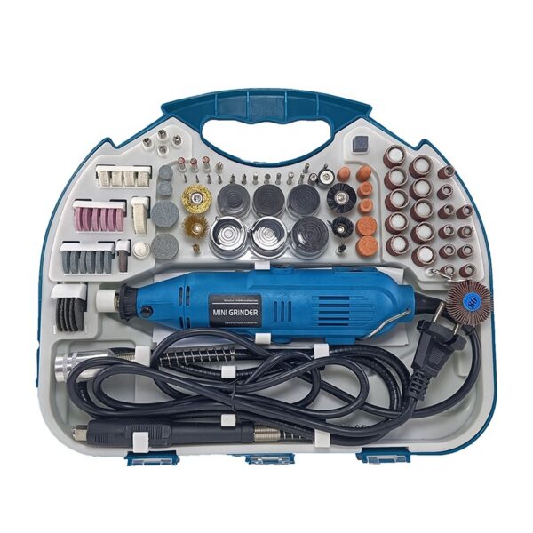 BOSS Neo Power Die Grinder Kit – 230W Rotary Tool with 80+ Accessories