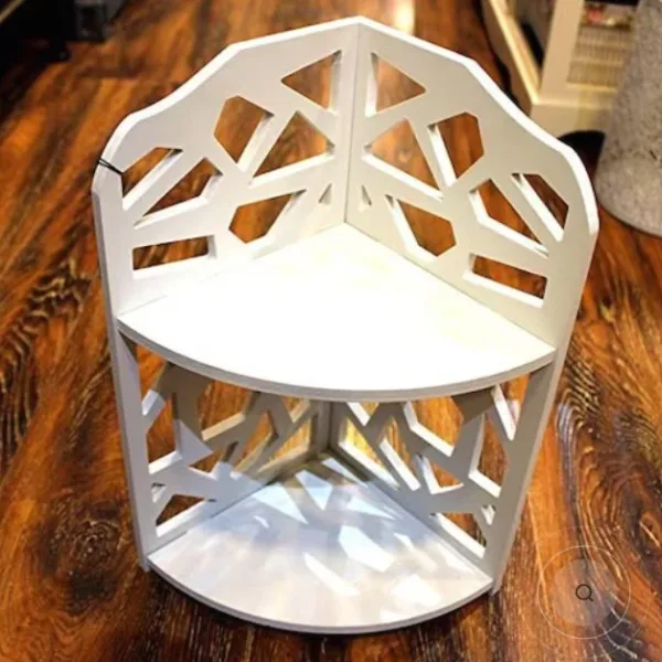 Antique Decoration Shelf – 2-Tier Corner Display Stand
