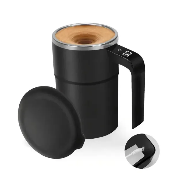 Automatic Magnetic Stirring Cup – 350ml Self-Stirring Mug