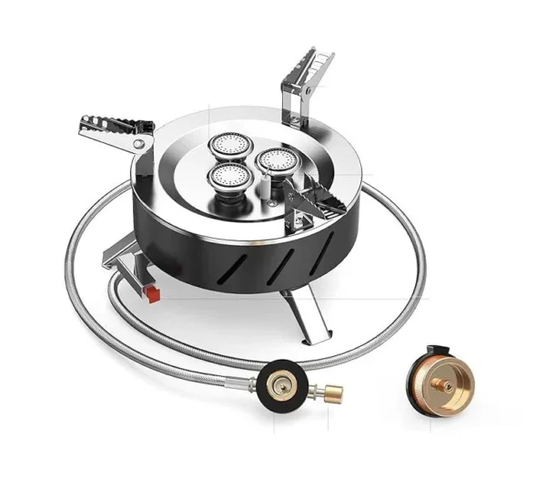 Compact Gas Stove – 4500W Portable Outdoor Cooker